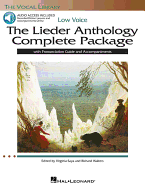 The Lieder Anthology Complete Package - Low Voice Book/Online Audio