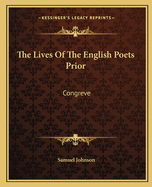 The Lives of the English Poets Prior: Congreve