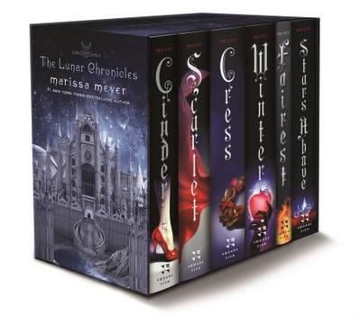 The Lunar Chronicles Boxed Set: Cinder, Scarlet, Cress, Fairest, Stars Above, Winter - Meyer, Marissa