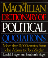 The MacMillan Dict of Political Quot 93