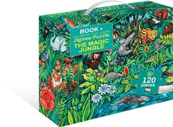 The Magic Jungle: Book + Glow-in-the-Dark Puzzle