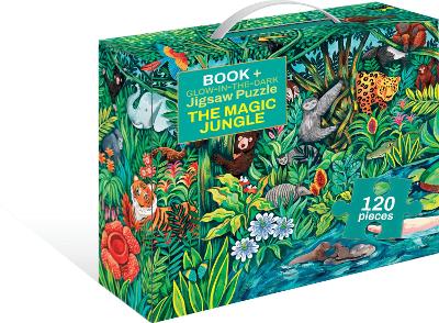 The Magic Jungle: Book + Glow-in-the-Dark Puzzle - Perez Garcia, Helena (Illustrator)