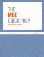 The MBE Quick Prep (2017)