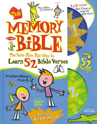 The Memory Bible: The Sure-Fire, Fun Way to Learn 52 Bible Verses - Elkins, Stephen (Creator)