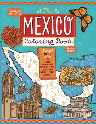 The Mexico Coloring Book - Racine, Jen