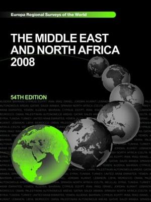 The Middle East and North Africa - Europa Publications, and Dean, Lucy (Editor)