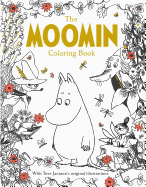 The Moomin Coloring Book (Official Gift Edition with Gold Foil Cover)