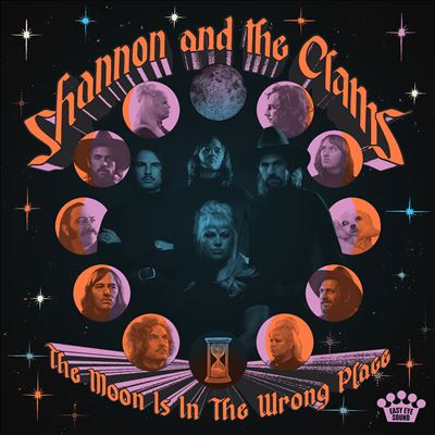 The Moon Is In The Wrong Place [Blue/Neon Pink/Black Splatter LP] - Shannon & the Clams