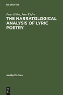 The Narratological Analysis of Lyric Poetry: Studies in English Poetry from the 16th to the 20th Century