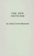 The New Criticism