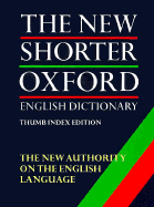 The New Shorter Oxford English Dictionary on Historical Principles