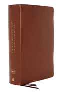 The NKJV, Charles F. Stanley Life Principles Bible, 2nd Edition, Genuine Leather, Brown, Comfort Print: Growing in Knowledge and Understanding of God Through His Word