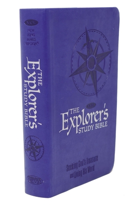 The NKJV, Explorer's Study Bible, Leathersoft, Blue: Seeking God's Treasure and Living His Word - 