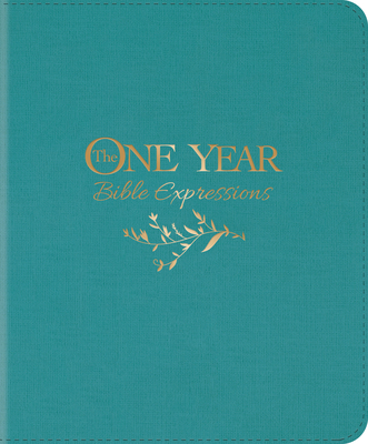 The One Year Bible Expressions NLT (Leatherlike, Tidewater Teal) - Tyndale (Creator)