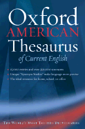 The Oxford American Thesaurus of Current English - Lindberg, Christine A (Editor)
