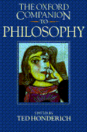 The Oxford Companion to Philosophy - Honderich, Ted, Prof. (Editor)