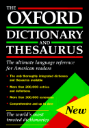 The Oxford Dictionary and Thesaurus - Oxford University Press, and Abate, Frank R (Editor)