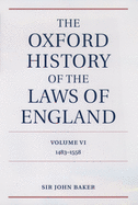 The Oxford History of the Laws of England