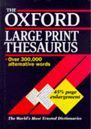 The Oxford large print thesaurus