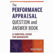 The Performance Appraisal Question and Answer Book - Grote, Dick