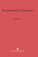 The Philosophy of Character
