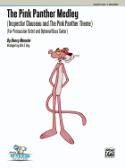 The Pink Panther Medley (Inspector Clouseau and the Pink Panther Theme): For Percussion Octet and Bass Guitar, Score & Parts