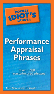 The Pocket Idiot's Guide to Performance Appraisal Phrases