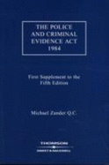 The Police and Criminal Evidence Act 1984 - QC, Professor Michael Zander,