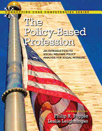 The Policy-Based Profession: An Introduction to Social Welfare Policy Analysis for Social Workers, Pearson Etext -- Access Card