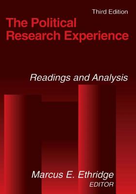 The Political Research Experience: Readings and Analysis - Ethridge, Marcus E