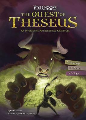 The Quest of Theseus: An Interactive Mythological Adventure - Hoena, Blake, and Takvorian, Nadine (Cover design by)