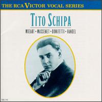 The RCA Victor Vocal Series - Amelita Galli-Curci (soprano); Francis J. Lapitino (harp); Julian Huarte (piano); Tito Schipa (tenor); Grande Orchestra