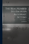 The Real Number System in an Algebraic Setting