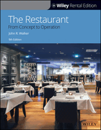 The Restaurant: From Concept to Operation