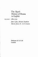 The Revels History of Drama in English: 1660-1750, Vol. 5 - Loftis, John Clyde (Editor)