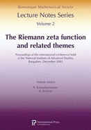 The Riemann Zeta Function and Related Themes: Proceedings of the International Conference Held at the National Institute of Advanced Studies