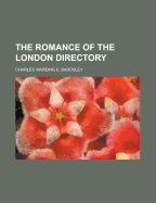 The Romance of the London Directory