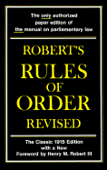 The Scott, Foresman Robert's Rules of or - Robert, Henry M, III