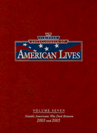 The Scribner Encyclopedia of American Lives: 2003-2005