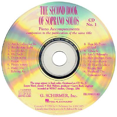 The Second Book of Soprano Solos - G Schirmer Inc (Creator)