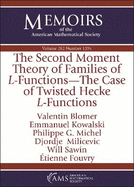 The Second Moment Theory of Families of $L$-Functions-The Case of Twisted Hecke $L$-Functions