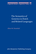 The Semantics of Generics in Dutch and Related Languages