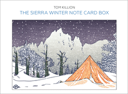 The Sierra Winter Note Card Box
