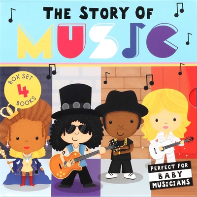 The Story of Music: Four-Book Boxed Set: The Story of Rock, the Story of Pop, the Story of Rap, the Story of Country - 