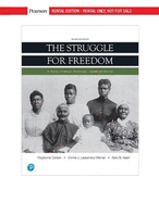 The Struggle for Freedom: A History of African Americans, Combined Volume