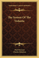 The System Of The Vedanta