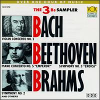 The Three B's Sampler - Arie Vardi (piano); Harris Goldsmith (piano); Nobuko Imai (viola); Peter Toperczer (piano); Pnina Salzman (piano); Zina Schiff (violin)