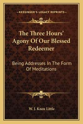 The Three Hours' Agony Of Our Blessed Redeemer: Being Addresses In The Form Of Meditations - Little, W J Knox