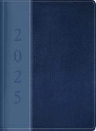 The Treasure of Wisdom - 2025 Executive Agenda - Navy and Sky Blue: An Executive Themed Daily Journal and Appointment Book with an Inspirational Quotation or Bible Verse for Each Day of the Year