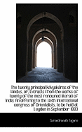 The twenty principal kvyakras of the Hindus, or, Extracts from the works of twenty of the most ren